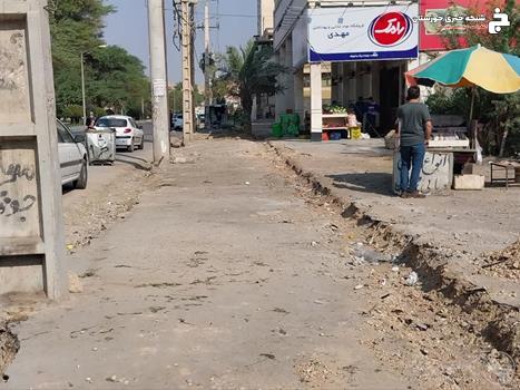 آغاز عملیات احداث پیادهرو بلوار ایمان آغاز عملیات احداث پیادهرو بلوار ایمان