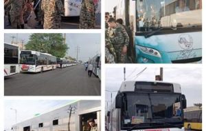 حمل و نقل بسیجیان توسط سازمان اتوبوسرانی اهواز حمل و نقل بسیجیان توسط سازمان اتوبوسرانی اهواز