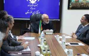 دیدار مدیرعامل شرکت آب و فاضلاب کشور با استاندار خوزستان دیدار مدیرعامل شرکت آب و فاضلاب کشور با استاندار خوزستان