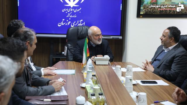 دیدار مدیرعامل شرکت آب و فاضلاب کشور با استاندار خوزستان دیدار مدیرعامل شرکت آب و فاضلاب کشور با استاندار خوزستان