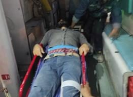 کارگری که از ساختمان نیمه کاره سقوط کرد و سالم ماند کارگری که از ساختمان نیمه کاره سقوط کرد و سالم ماند