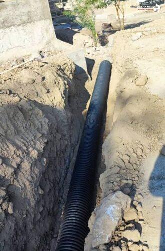 اجرای عملیات لوله گذاری آبهای سطحی در ارامستان سرشوادان توسط شهرداری مسجدسلیمان اجرای عملیات لوله گذاری آبهای سطحی در ارامستان سرشوادان توسط شهرداری مسجدسلیمان