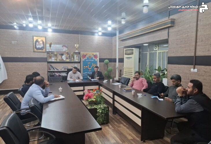 جلسه شهردار و معاونت امور زیربنایی با پیمانکاران به منظور پیشبرد پروژه های عمرانی شهری جلسه شهردار و معاونت امور زیربنایی با پیمانکاران به منظور پیشبرد پروژه های عمرانی شهری