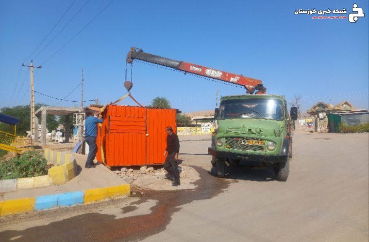 اجرای طرح جمعآوری کیوسکهای غیرمجاز از سطح شهر مسجدسلیمان اجرای طرح جمعآوری کیوسکهای غیرمجاز از سطح شهر مسجدسلیمان