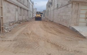 اجرای عملیات تسطیح و زیرسازی معابر شهرک مهندسین جهت روکش آسفالت اجرای عملیات تسطیح و زیرسازی معابر شهرک مهندسین جهت روکش آسفالت