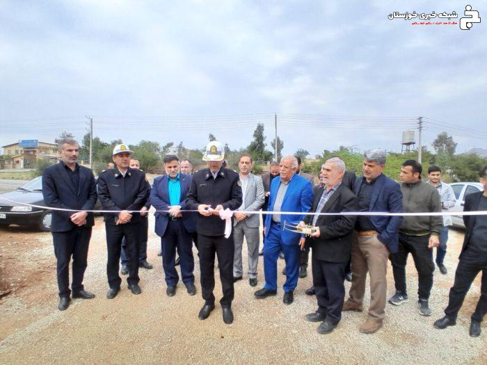 اولین پارکینگ سنگین و نیمه سنگین شهرستان مسجدسلیمان افتتاح و به بهره برداری رسید