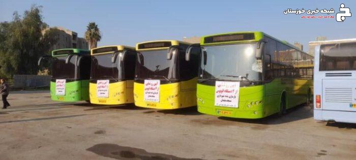 از ۴ دستگاه اتوبوس بازسازی شده ناوگان حملونقل عمومی شهری رونمایی شد از ۴ دستگاه اتوبوس بازسازی شده ناوگان حملونقل عمومی شهری رونمایی شد