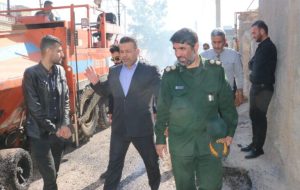 بازدید میدانی شهردار مسجدسلیمان و فرمانده سپاه از پروژه های عمرانی شهری بازدید میدانی شهردار مسجدسلیمان و فرمانده سپاه از پروژه های عمرانی شهری
