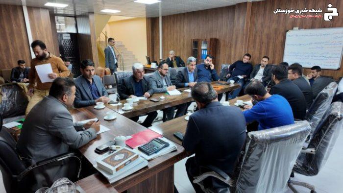 نخستین نشست ستاد استقبال از نوروز شهرداری مسجدسلیمان برگزار شد نخستین نشست ستاد استقبال از نوروز شهرداری مسجدسلیمان برگزار شد