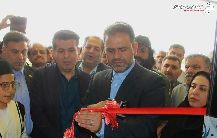 افتتاح فاز اول مرکز درمانی آتیه مسجدسلیمان با حضور نماینده مردم مسجدسلیمان و رئیس دانشگاه علوم پزشکی اهواز