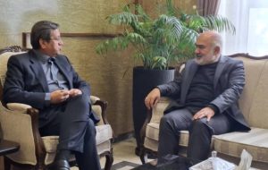 دیدار استاندار خوزستان با وزیر اقتصاد برای بررسی مصوبات سفر رئیسجمهور دیدار استاندار خوزستان با وزیر اقتصاد برای بررسی مصوبات سفر رئیسجمهور