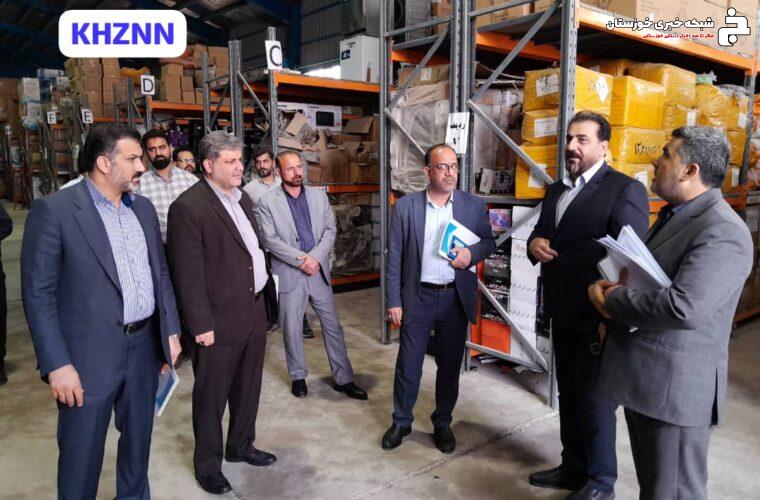 بازدید سرزده دادستان مرکز خوزستان از انبارهای اموال تملیکی و تاکید بر تسریع تعیین تکلیف کالاهای متروکه بازدید سرزده دادستان مرکز خوزستان از انبارهای اموال تملیکی و تاکید بر تسریع تعیین تکلیف کالاهای متروکه