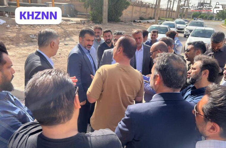 بازدید معاون حقوق عامه دادستان خوزستان از ساختمان سالاری در پاداد اهواز برای بررسی ایمنی و صدور دستورات مقاومسازی + تصاویر بازدید معاون حقوق عامه دادستان خوزستان از ساختمان سالاری در پاداد اهواز برای بررسی ایمنی و صدور دستورات مقاومسازی + تصاویر