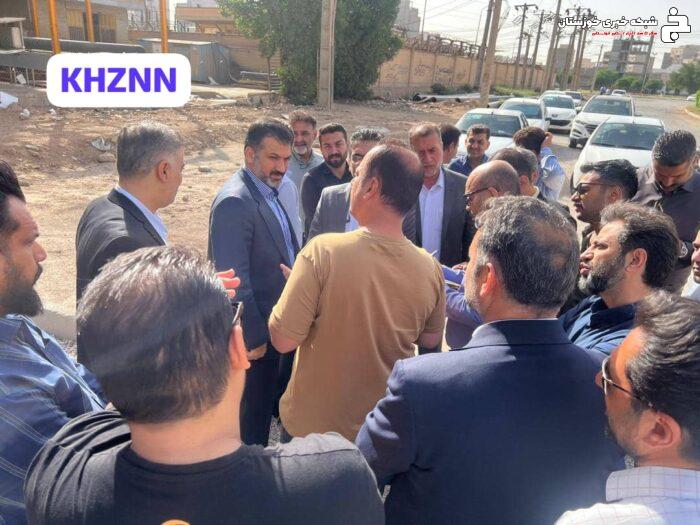 بازدید معاون حقوق عامه دادستان خوزستان از ساختمان سالاری در پاداد اهواز برای بررسی ایمنی و صدور دستورات مقاومسازی + تصاویر بازدید معاون حقوق عامه دادستان خوزستان از ساختمان سالاری در پاداد اهواز برای بررسی ایمنی و صدور دستورات مقاومسازی + تصاویر