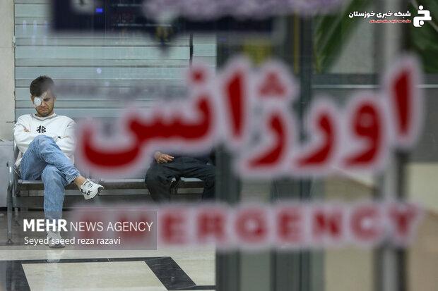 مراجعه بیش از ۲۰۰۰ نفر به مراکز درمانی در ۴۸ ساعت