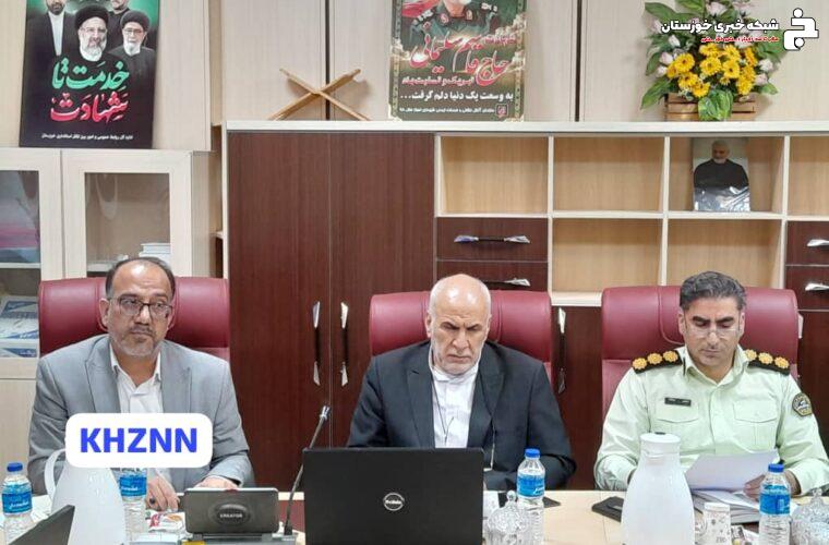 تأکید جدی دادستان مرکز خوزستان بر تعیین تکلیف فوری کالاهای اشتعال زا و خطرناک در بنادر و گمرکات استان