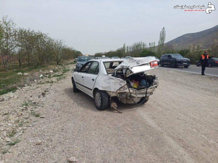 تصادف مرگبار در اهواز ۷ مصدوم برجای گذاشت