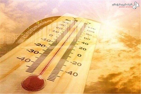 پیشبینی دمای بالای ۴۹ درجه در خوزستان تا روز شنبه پیشبینی دمای بالای ۴۹ درجه در خوزستان تا روز شنبه