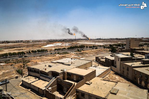 آلودگی شدید هوا در خوزستان؛ وضعیت «ناسالم» در چندین شهر آلودگی شدید هوا در خوزستان؛ وضعیت «ناسالم» در چندین شهر