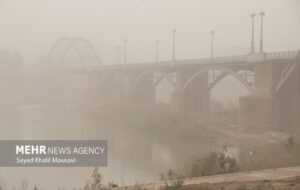 پیش بینی وقوع گرد و خاک در خوزستان؛ دما هوا کاهش می یابد