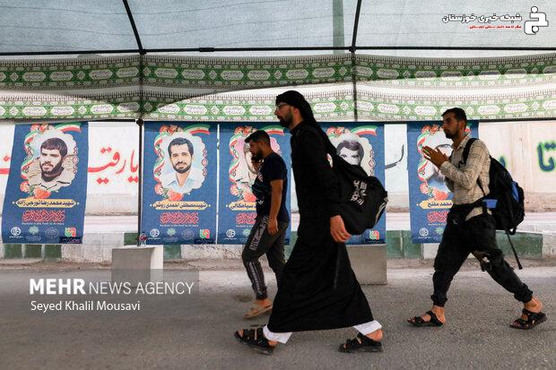 آمادگی مرزهای چذابه و شلمچه برای استقبال از زائران اربعین