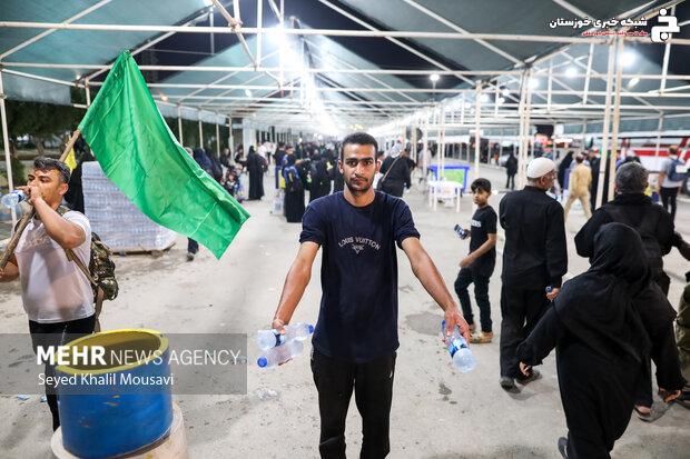 تأمین زیرساخت‌های خدماتی و امنیتی ایران برای زائران اربعین درمرز شلمچه