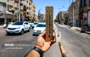 دمای خوزستان همچنان بالاتر از ۵۰ درجه
