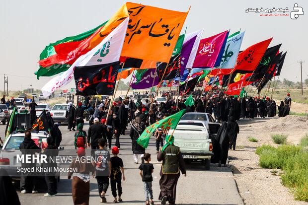 عشق حسینی در گرمای سوزان؛ خوزستان آماده برگزاری باشکوه حماسه اربعین عشق حسینی در گرمای سوزان؛ خوزستان آماده برگزاری باشکوه حماسه اربعین