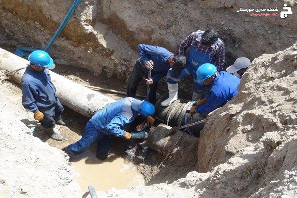 توسعه ۱۴ کیلومتری شبکه آب شهری و روستایی دزفول طی یکسال اخیر