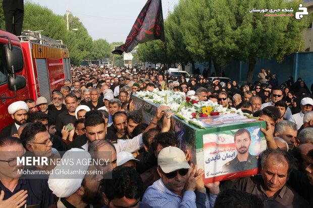 زمان مراسم خاکسپاری شهید مدافع نظم و امنیت ایذه اعلام شد زمان مراسم خاکسپاری شهید مدافع نظم و امنیت ایذه اعلام شد