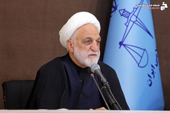 سفر رئیس قوه قضائیه به خوزستان؛ اژه ای: مراقب نفوذ و نفاق باشیم