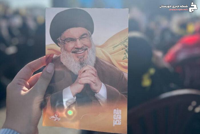 مراسم سالگرد شهادت سید حسن نصرالله در اهواز برگزار میشود مراسم سالگرد شهادت سید حسن نصرالله در اهواز برگزار میشود
