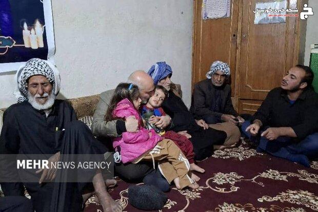 استاندار خوزستان با خانواده مرحوم محمد غراوی در شادگان دیدار کرد