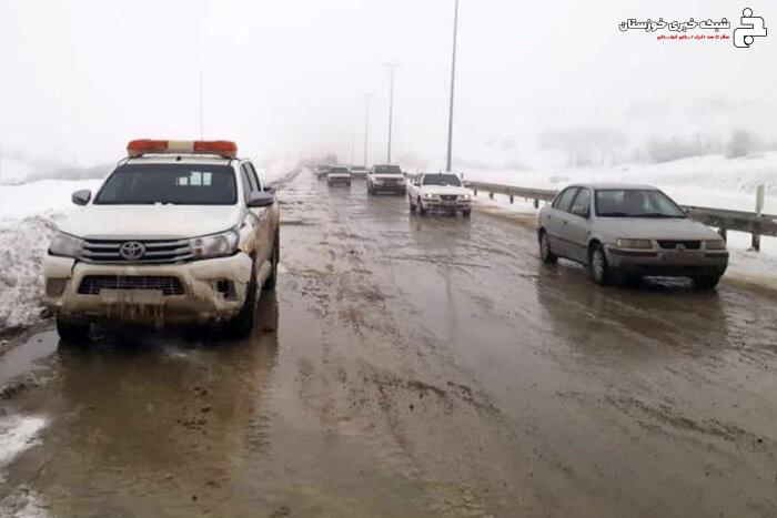تمامی محورهای مواصلاتی خوزستان باز است