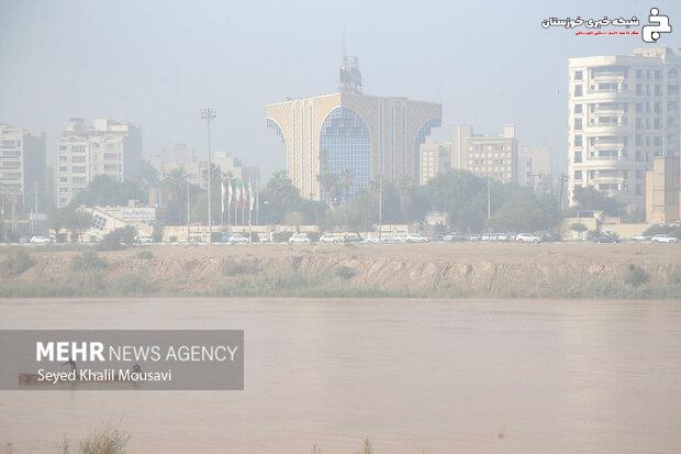 هوای ۱۲ شهر خوزستان در وضعیت قرمز و نارنجی قرار گرفت هوای ۱۲ شهر خوزستان در وضعیت قرمز و نارنجی قرار گرفت