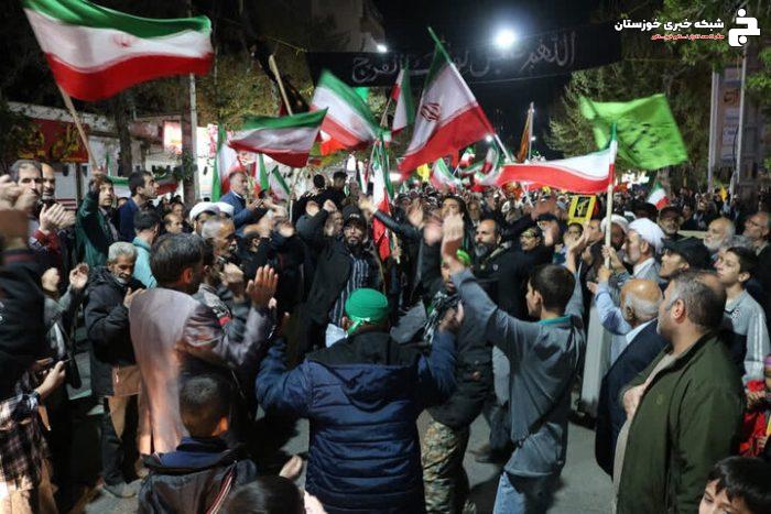 اجتماع پرشور ساوجیها در حمایت از نیروهای مسلح اجتماع پرشور ساوجیها در حمایت از نیروهای مسلح
