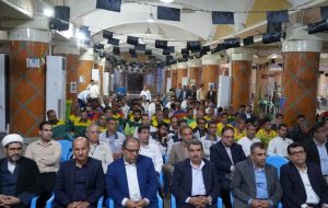 مراسم بزرگداشت مقام کارگر در بوشهر برگزار شد