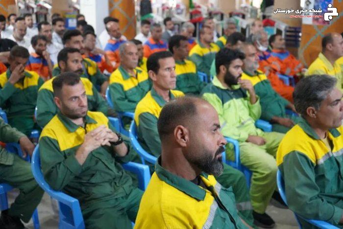 مرام بزرگداشت مقام کارگر در بوشهر برگزار شد