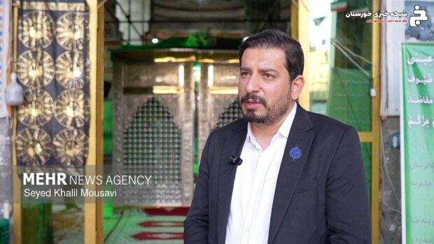 ضریح جدید حرم سبزقبا توسط کارگاه آستان قدس علوی در حال ساخت است ضریح جدید حرم سبزقبا توسط کارگاه آستان قدس علوی در حال ساخت است