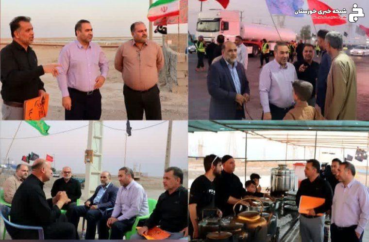 مواکب در صف اول خدمت به زائران اربعین هستند مواکب در صف اول خدمت به زائران اربعین هستند