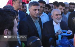 بهره‌برداری از ۹طرح شاخص آبرسانی روستایی درخوزستان به مناسبت هفته دولت
