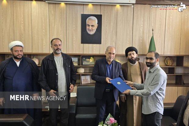 مدیر جدید حوزه هنری انقلاب اسلامی دفتر دزفول معرفی شد مدیر جدید حوزه هنری انقلاب اسلامی دفتر دزفول معرفی شد